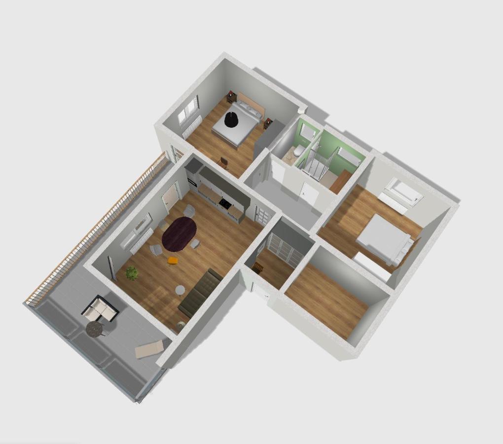 Apartment Hildegard Jenig Exteriér fotografie